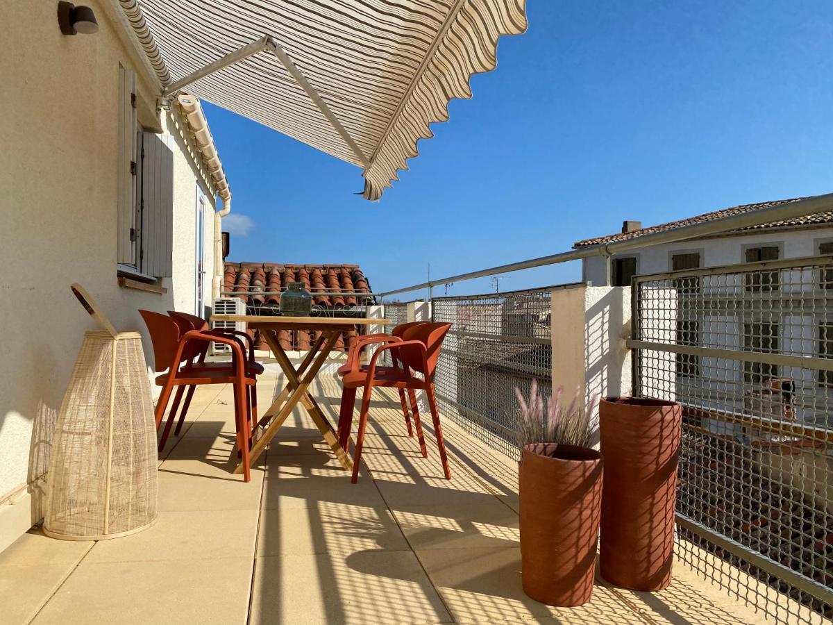 La Terrasse Sur Les Toits Narbona Exterior foto